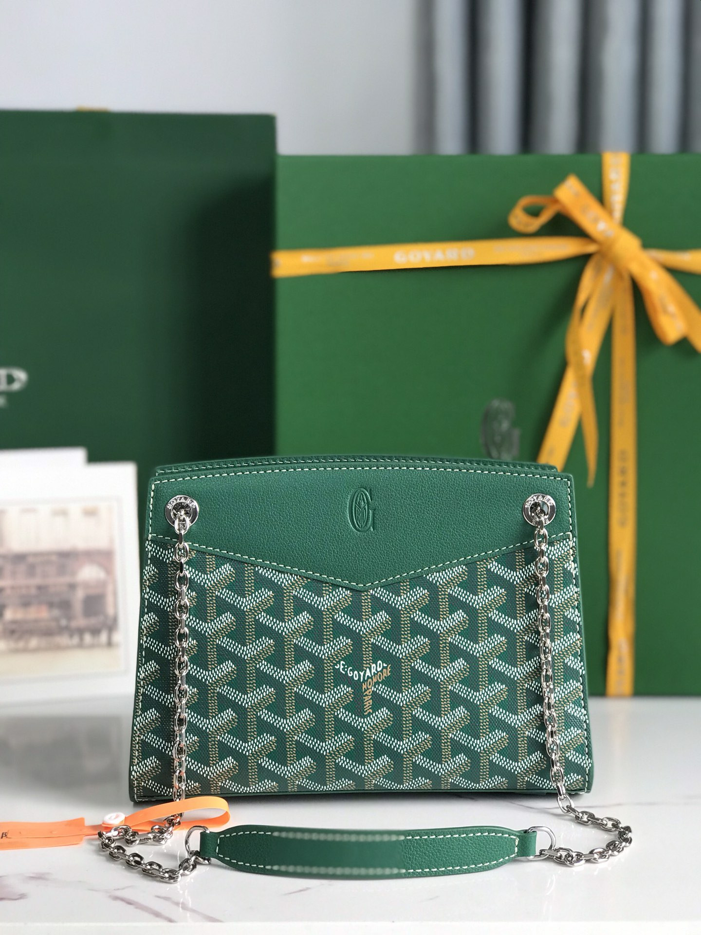 Go*ard rouette structuré mini bag