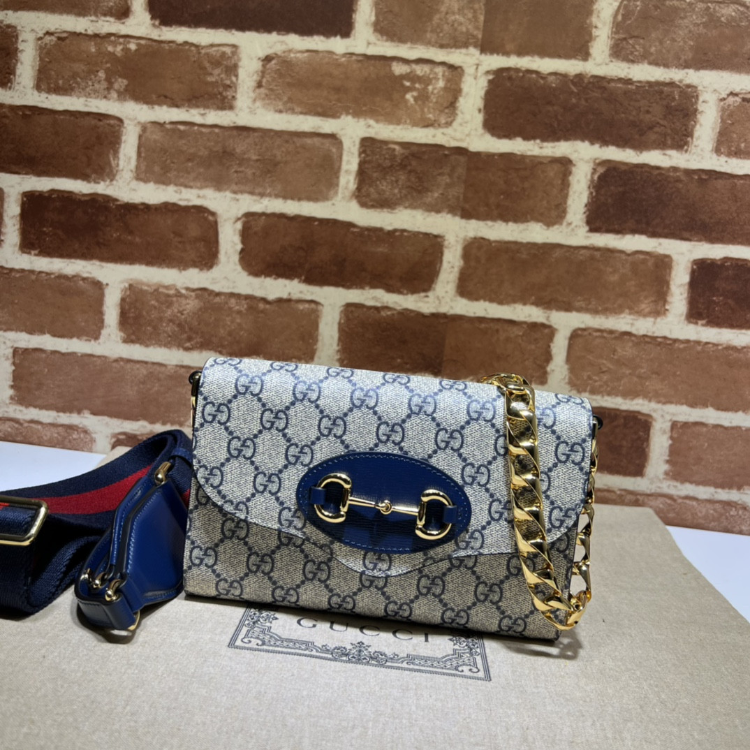 G*u*i horsebit 1955 small shoulder bag