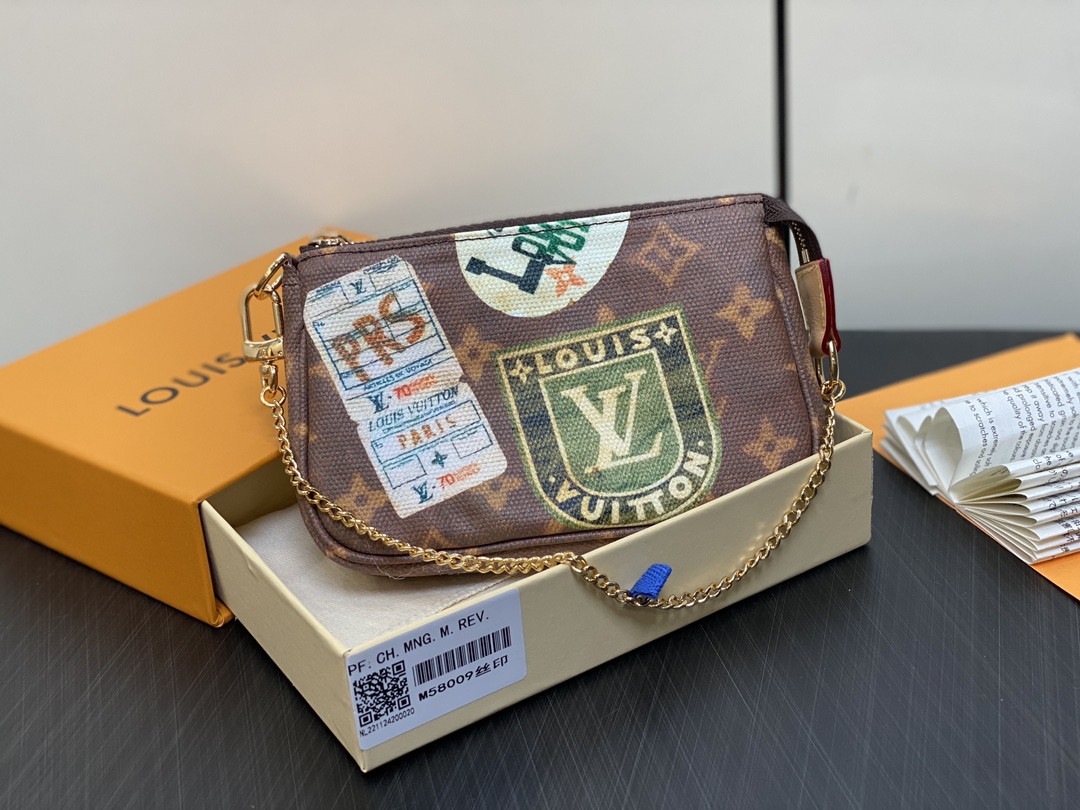 l0*is V*t0n mini pochette-14.5*9.5*4.0cm