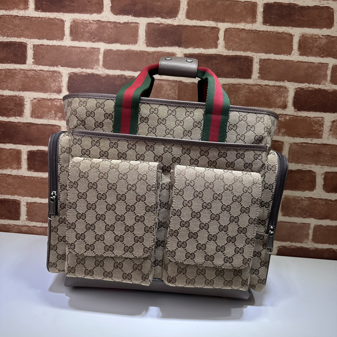 G*u*i original gg diaper bag-40*35*20cm