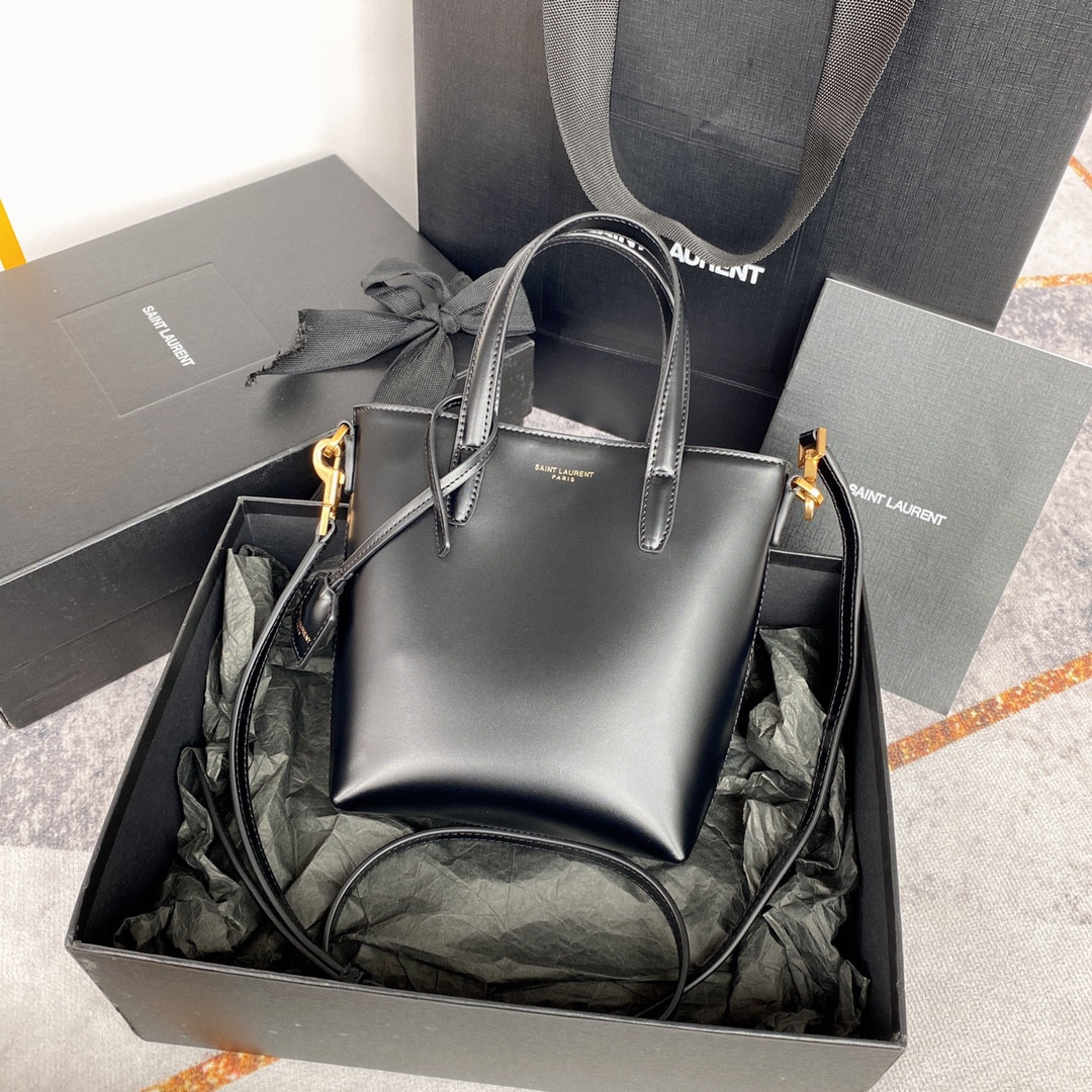 Y*L toy shopping mini leather tote bag-18*17*8cm