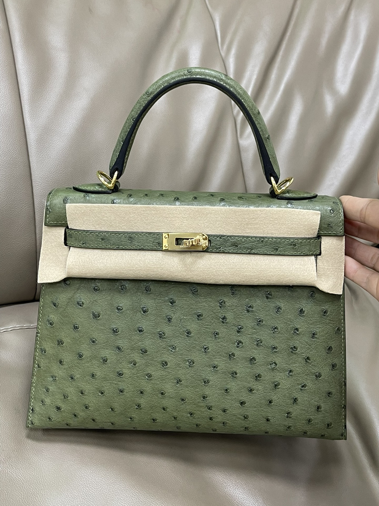 H**mes kelly 25cm all handmade