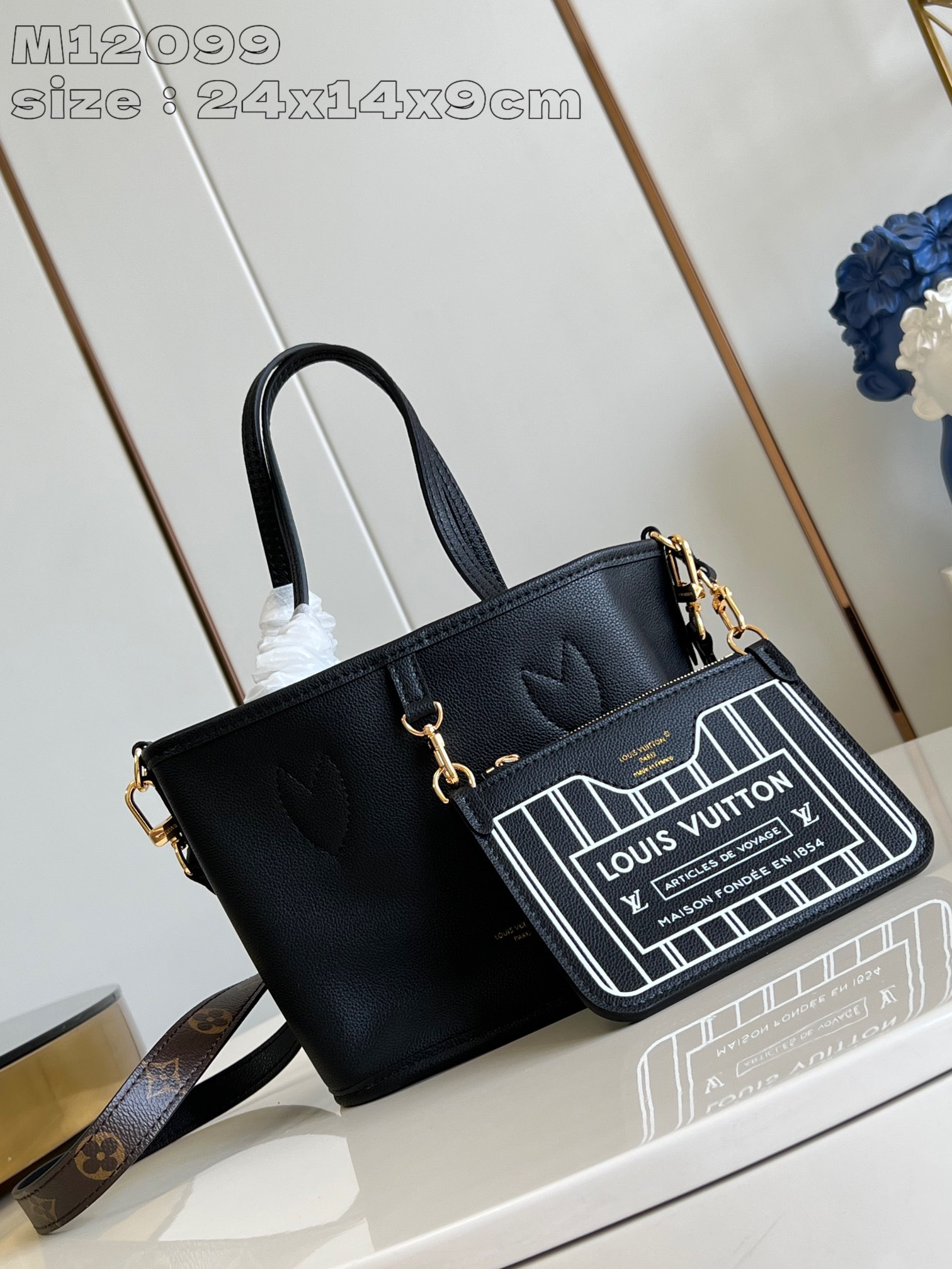 l0*is V*t0n neverfull bandoulière inside out bb