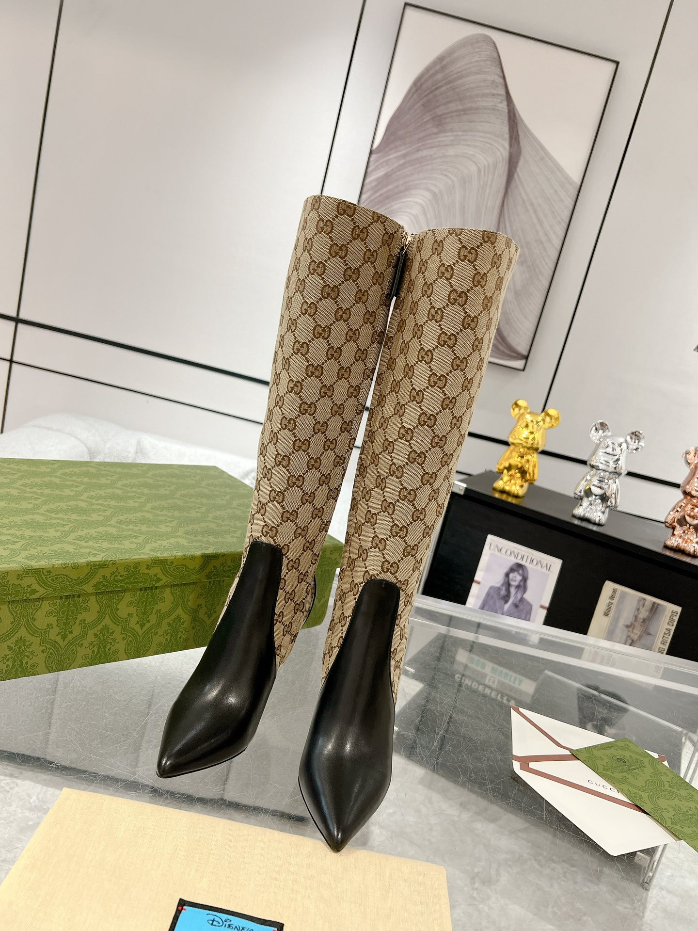 G*u*i gg high boots