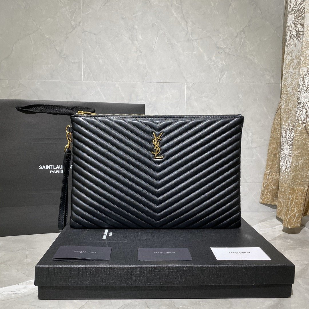 Y*L monogram clutch