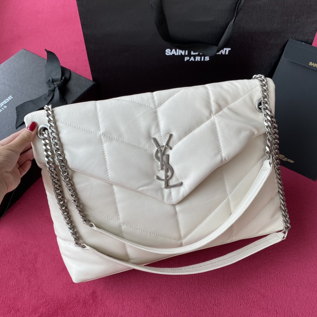 Y*L puffer medium bag in quilted lambskin